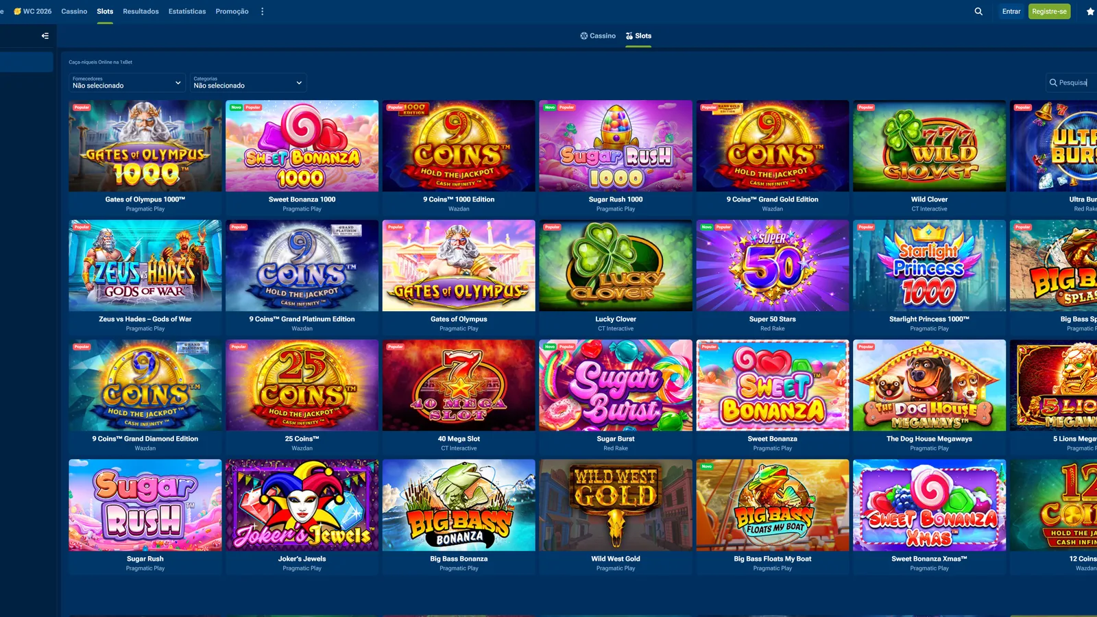 1Xbet: a casa de aposta chinesa com mais tempo de mercado (desde 2007) 1Xbet biblioteca de slots com Gates of Olympus 1000, Sweet Bonanza 1000, Sugar Rush 1000 e 9 Coins Grand Gold Edition — plataforma chinesa veterana desde 2007.